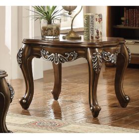 ACME Latisha End Table in Antique Oak 82117